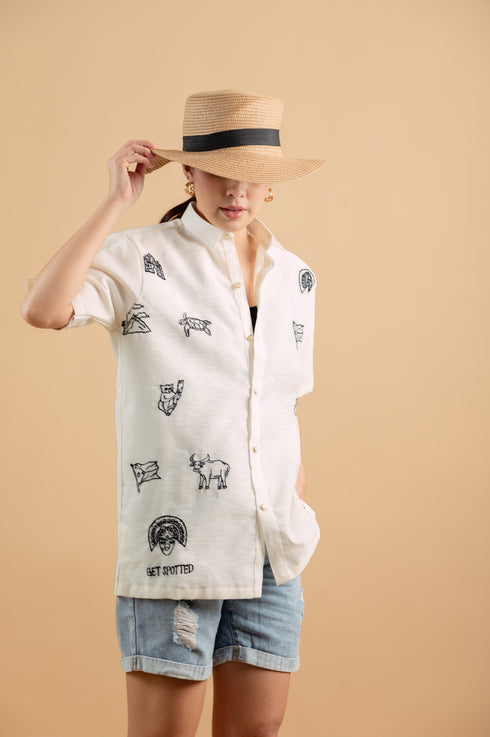 Modern Filipiniana: Del Pilar Unisex Barong for Little Boys